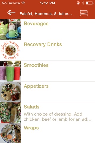 Falafel, Hummus, & Juice Bar screenshot 2