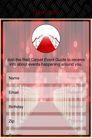 Red Carpet Events Guide screenshot 3