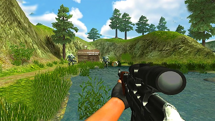 VR Sniper Shooting Game - War against Robots Commandos