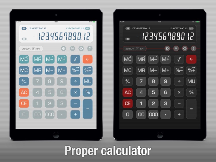 Free Calculator Total Recalc – Business desktop tool with proper percentage and tax calculation, MU and rounding screenshot-0