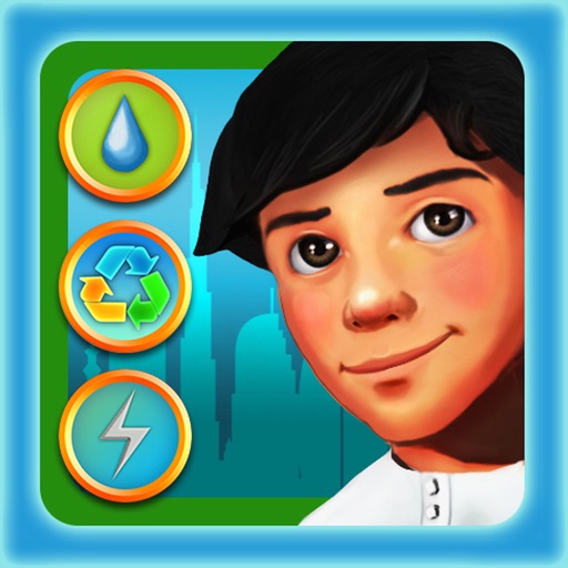 Eco Runner 3D - UAE's Official Energy And Water Saving Eco Action Game for Kids age 6-16! Icon