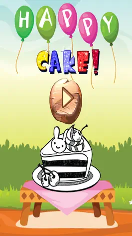 Game screenshot Happy Cake Coloring Book : Free For Toddler And Kids! mod apk