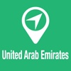 BigGuide United Arab Emirates Map + Ultimate Tourist Guide and Offline Voice Navigator