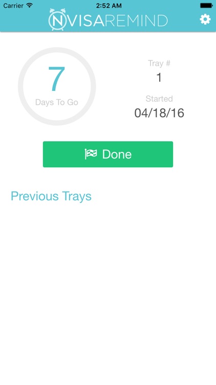 nVisaremind - Tray tracking for Invisalign® and other clear aligners