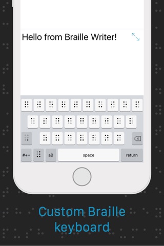 Braille Writer screenshot 2