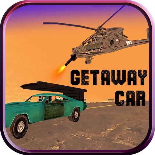 Reckless Enemy Helicopter Getaway - Dodge Apache attack in highway traffic Icon