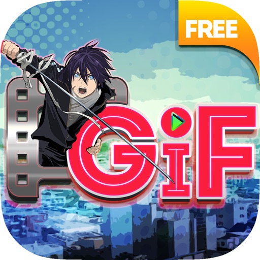 GIF Maker Anime & Manga Free : Animated & Video Creator – “ Noragami Edition ” icon