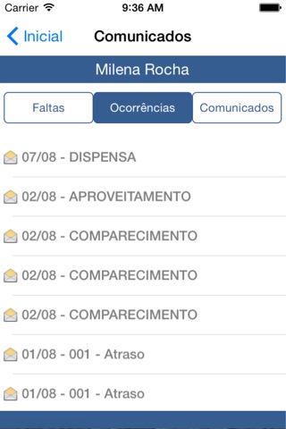 Escola Interação Mobile screenshot 4