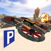 3D Military Drone Parking Simulator - Black Ops Desert Strike Quadcopter Remote Bomb