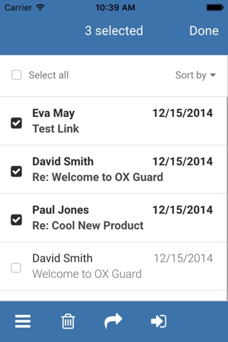 OX Mail screenshot 4