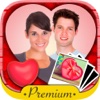 Valentine love frames Photo editor to put your Valentine love photos in romantic love frames - Premium