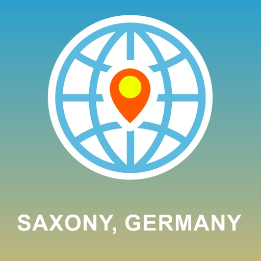 Saxony, Germany Map - Offline Map, POI, GPS, Directions icon