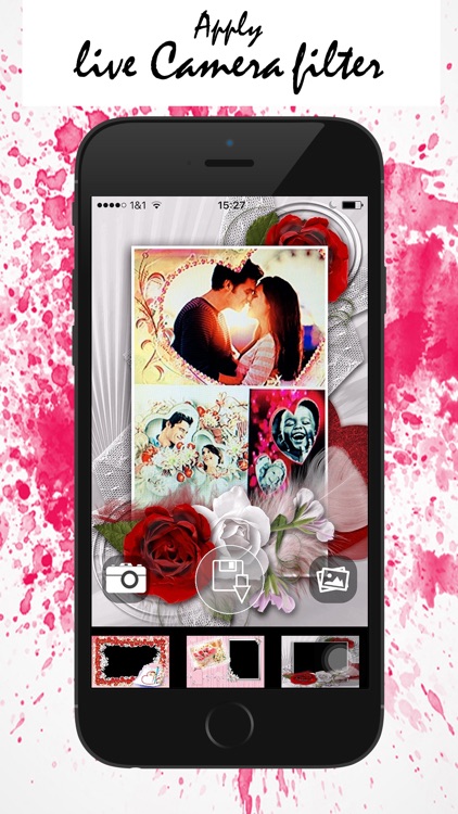 Love Frame - Valentinesday - Marriage collage - Camera Editor