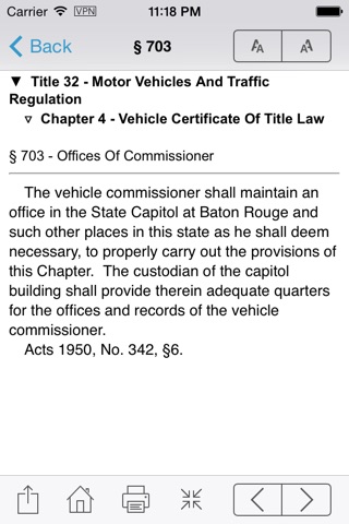 Louisiana Laws (LA Code Law) screenshot 4