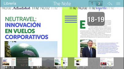 Revista The Note screenshot1