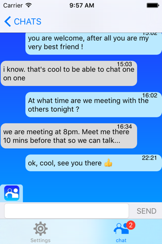 beFriend Messenger screenshot 4