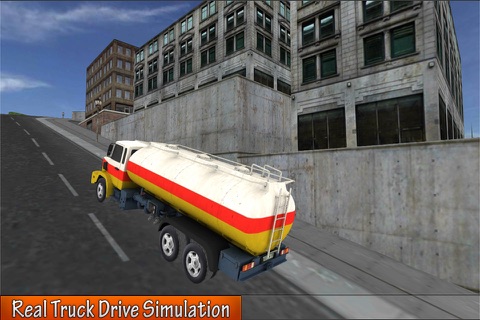 3D Oil Truck Driver Transporter : Oil Distribution Simulator screenshot 3