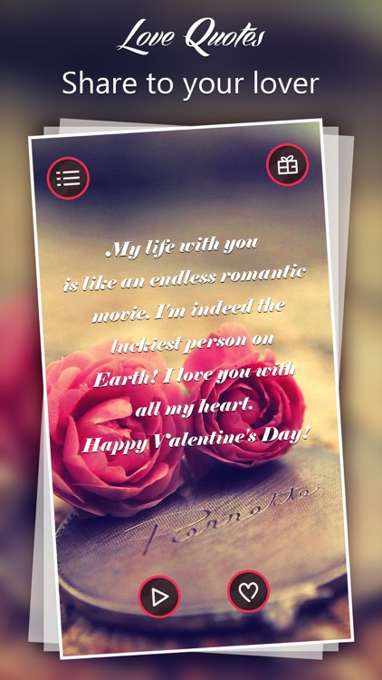 Love Quotes & Photos Pro - Romantic, Cute & Flirty Sayings