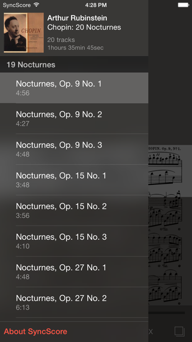 How to cancel & delete Chopin Nocturnes - SyncScore from iphone & ipad 3