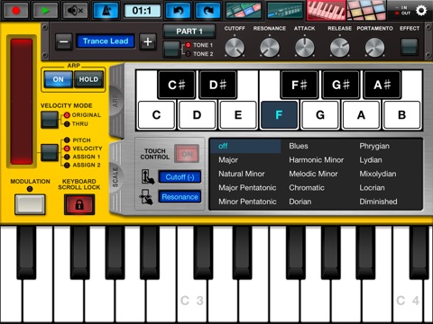Synthesizer Arpeggiator & Drum Pad screenshot 2