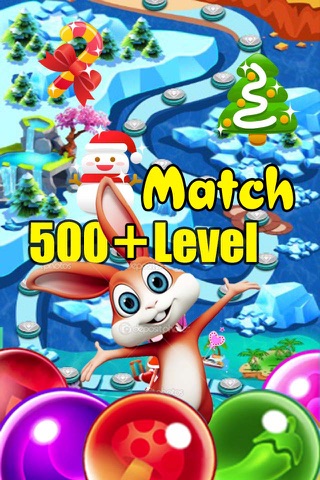 Pop Rabbit Match - Jelly Jewels Slither dash screenshot 3