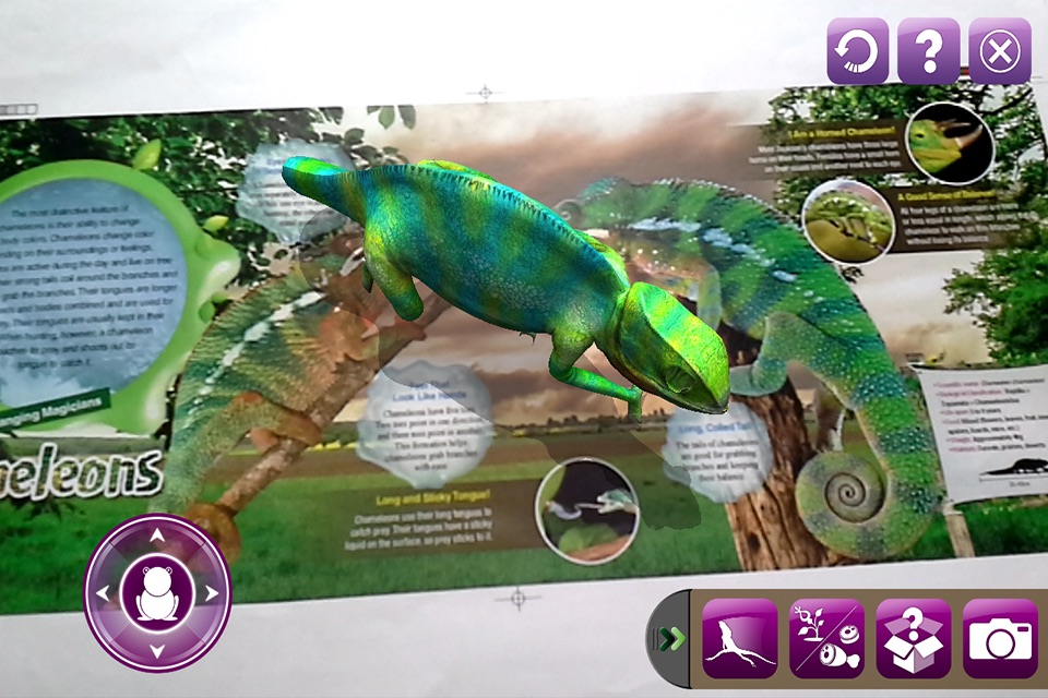 EVO HERPTILE - Augmented Reality screenshot 3