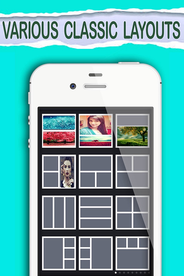 Instant collage maker - create photo collage with beautiful photo frames screenshot 3