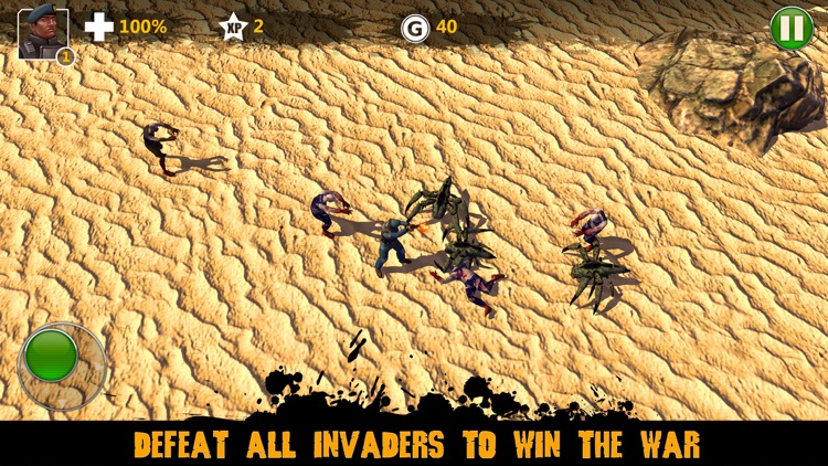 Aliens Space Battle 3D screenshot-3