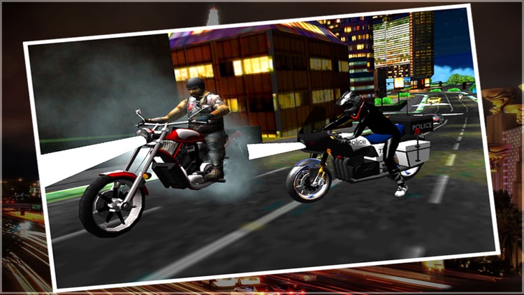 Police Bike Prisoner Chase Sim screenshot-4