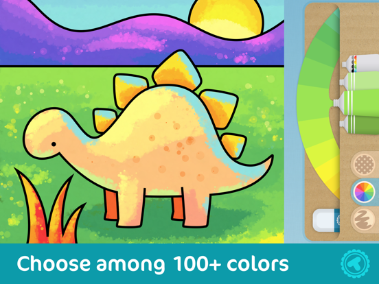 Toonia Colorbook - Educational Coloring Game for Kids & Toddlers screenshot