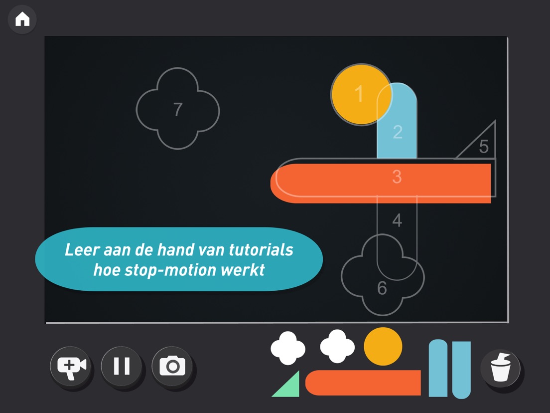 Easy Stop Motion Studio Inleiding in de animatie App voor iPhone