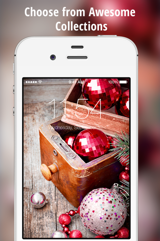 Xmas Themes for iOS 9 - Magic Christmas Wallpapers - náhled