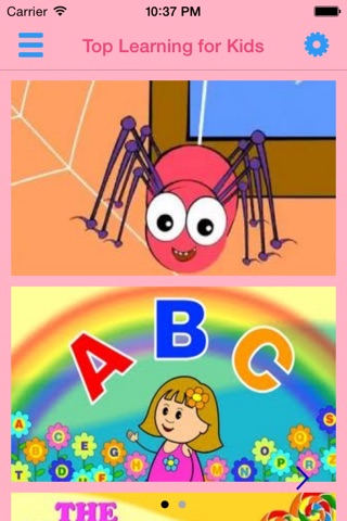 Cute ABC-Alphabet-Colors-Shape Songs Rhymes screenshot 2