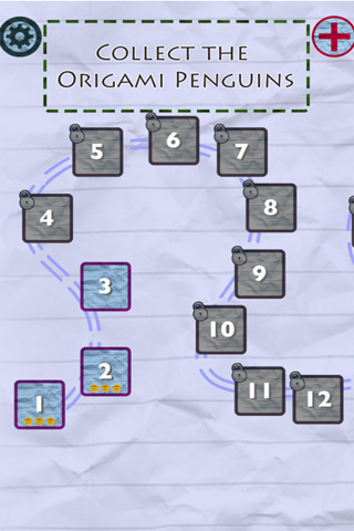 Collect the Origami Penguins screenshot 2