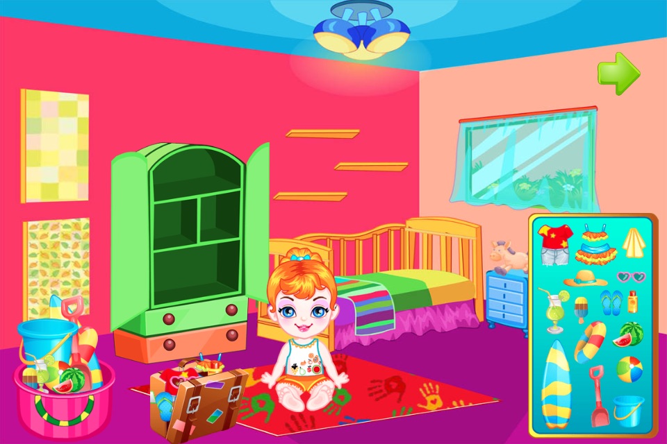 Baby Beach Friends free makeover HD games screenshot 2