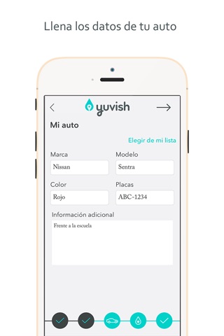 Yuvish - lavado en seco de autos a domicilio screenshot 3
