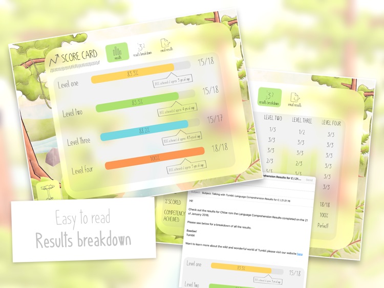 Tumbli's Language Comprehension Assessment