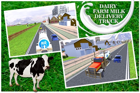 Dairy Farm Milk Delivery Truck screenshot 2
