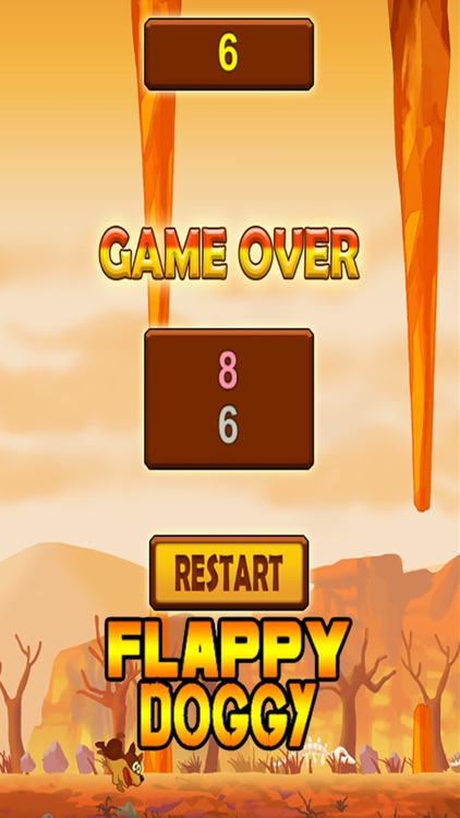 Flappy Doggy - Free Fun Game screenshot-0