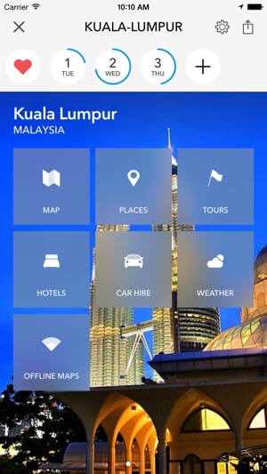 Kuala Lumpur Offline Map and Guide by Tripomatic(圖1)-速報App