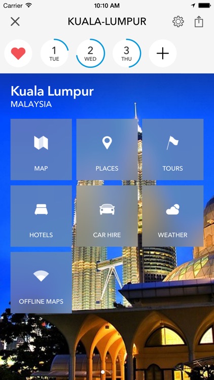 Kuala Lumpur Offline Map and Guide by Tripomatic