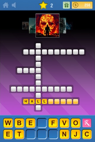 Crosswords & Pics - Horror Movie Edition screenshot 3