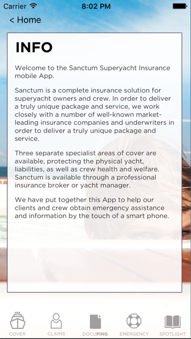 How to cancel & delete Sanctum Superyacht Insurance from iphone & ipad 2