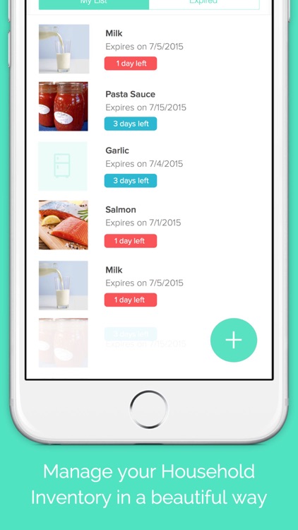 Expirely - Fastest way to track your household inventory