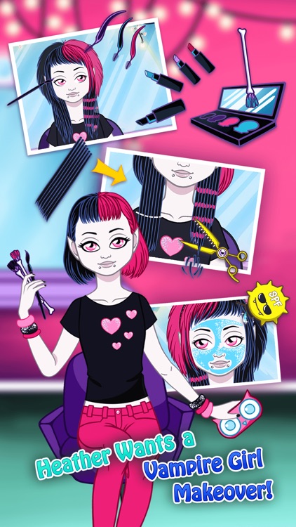 Miss Monster Hollywood Salon – Cute & Scary Celebrity Style Makeover screenshot-3