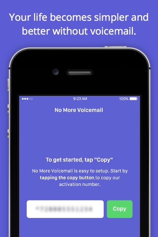 No More Voicemail screenshot 4