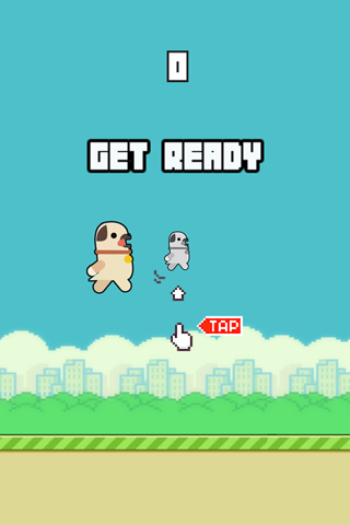 Go Flappy Pug screenshot 3