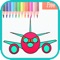 Best Games Education Veihicle Coloring Pages : Learn draw and paint For Kids !Fun