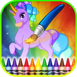 Ponys Unicorns And Horses To Coloring