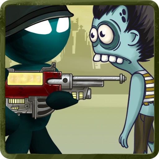 Stickman vs Temple Zombies